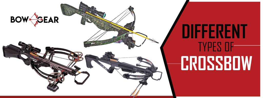 Different types of crossbow