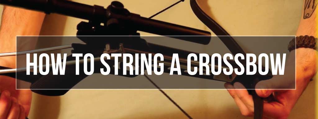 how to string a crossbow